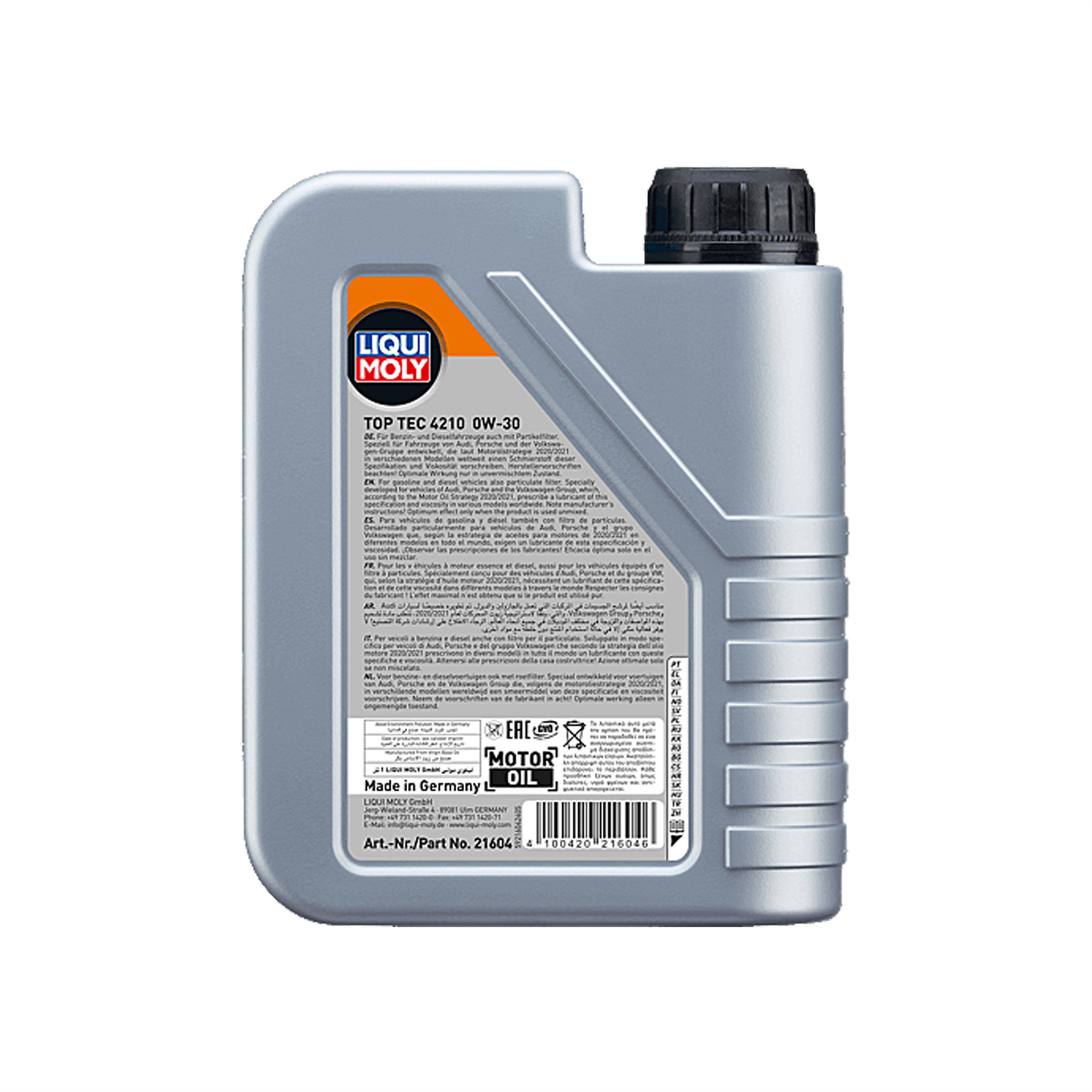 Liqui Moly Top Tec 4210 0W30 Engine Oil Longlife 3 ACEA C3 BMW LL-04 1L