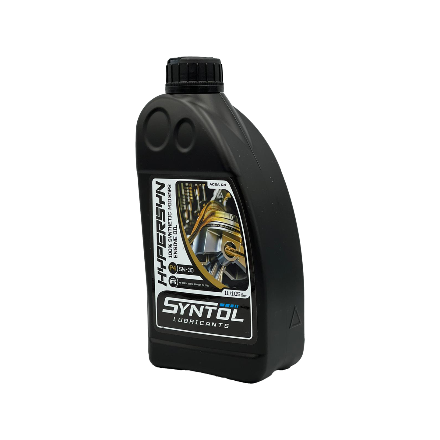 Syntol 5W-30 Fully Synthetic Low SAPS Engine Oil ACEA C4 RN0720 MB 229.51