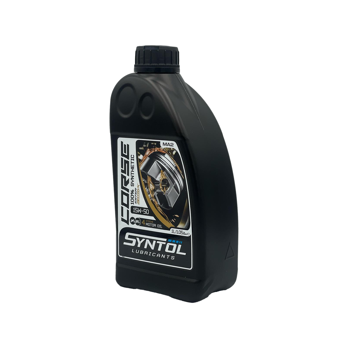 Syntol Motorcycle Motorbike Corse 4T 15W-50 Fully Synthetic Oil