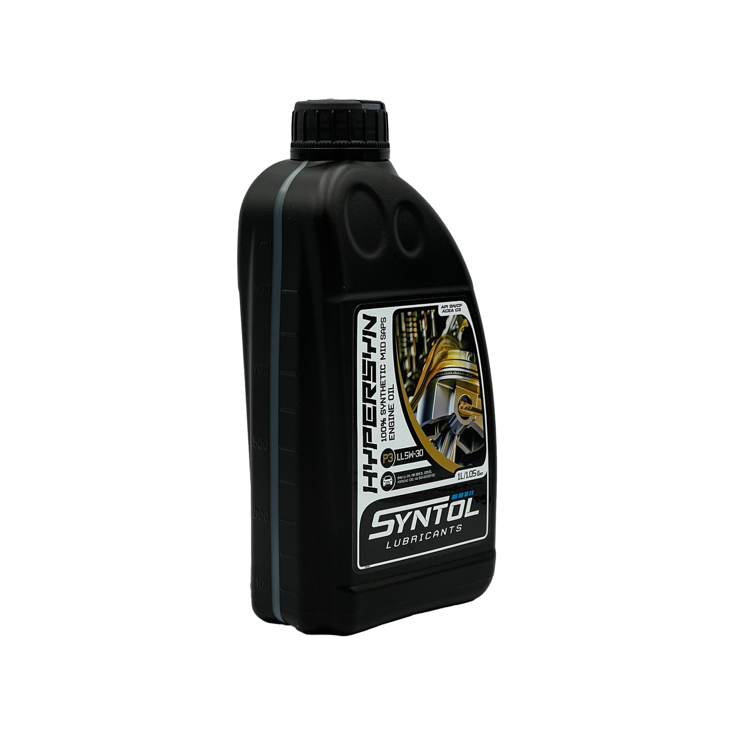 Syntol 5W30 Fully Synthetic Long Life Engine Oil API SN CF ACEA C3 VW 504/507