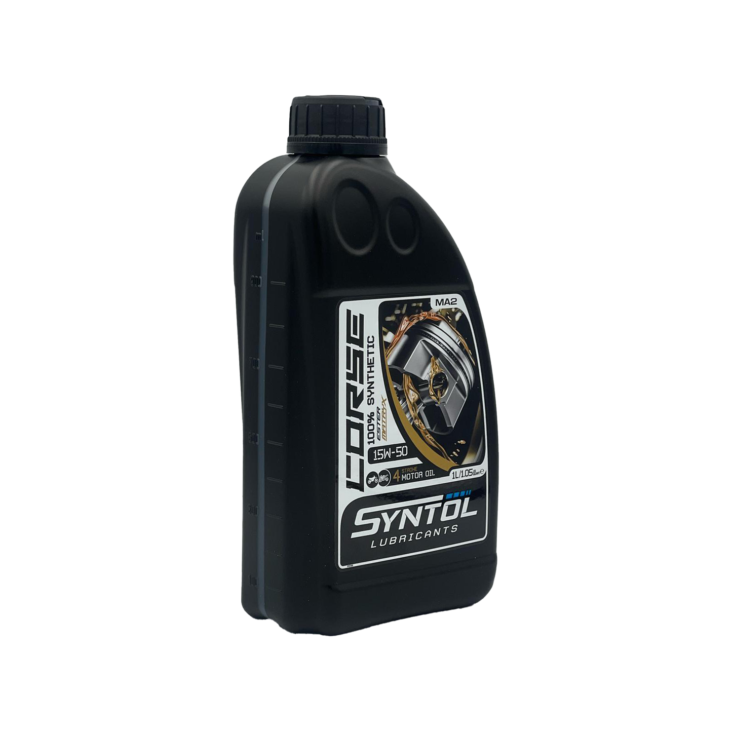 Syntol Motorcycle Motorbike Corse 4T 15W-50 Fully Synthetic Oil