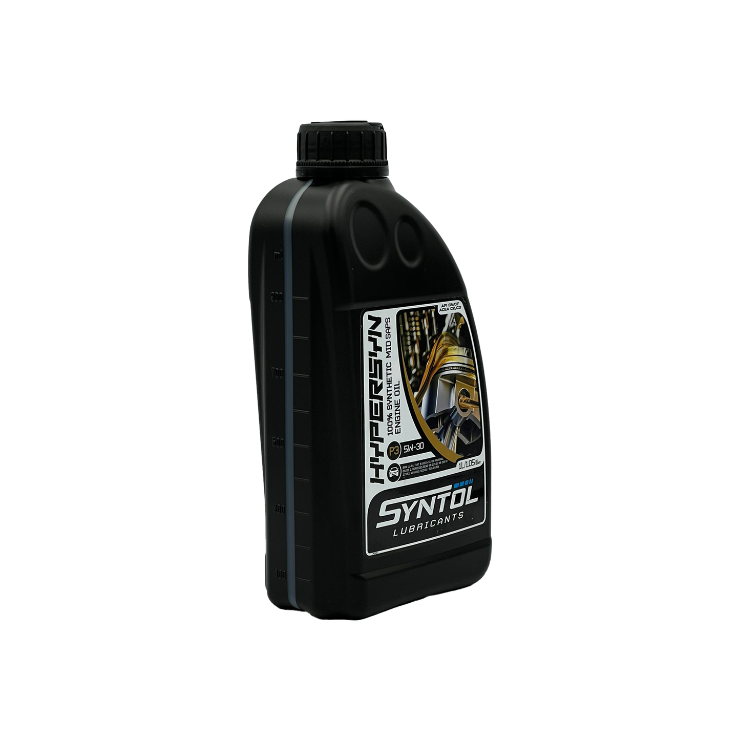Syntol 5W-30 Fully Synthetic Engine Oil Acea C3 BMW LL-04 Dexos2 SYNTOL HYPER-SYN P3