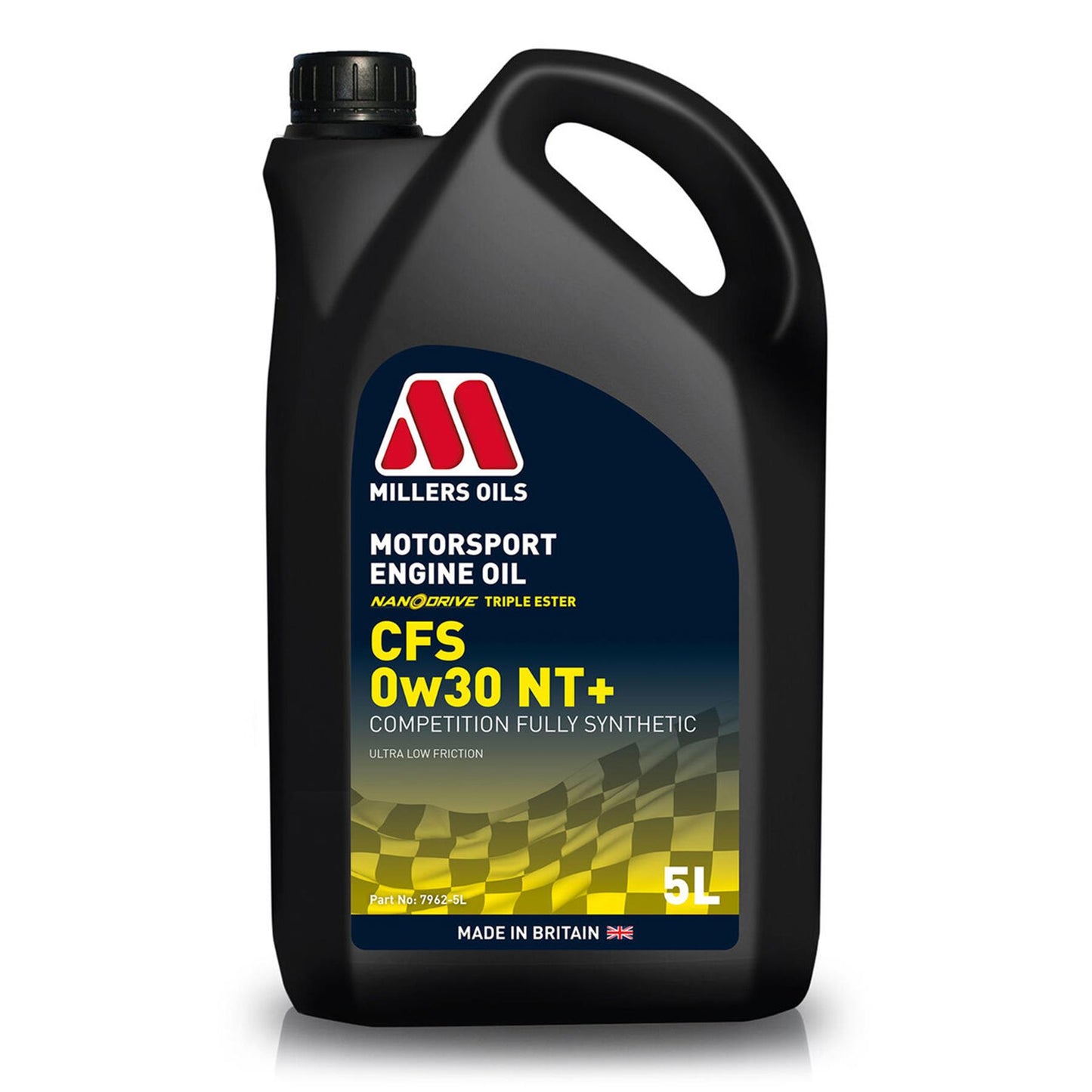 MILLERS 0w30 Fully Synthetic Racing Engine Oil Motorsport CFS 0w30 NT+ 5 L