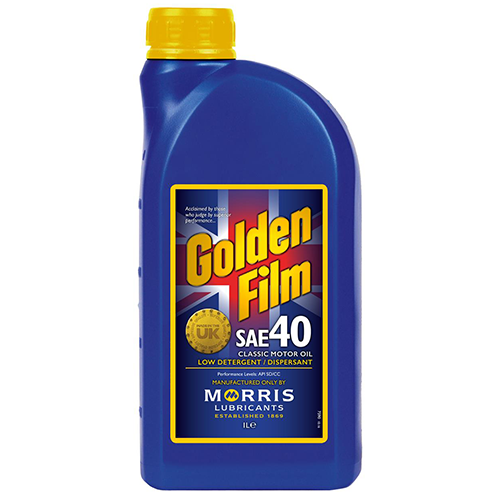 MORRIS SAE 40 Classic Motor Oil Low Detergent / Dispersant Lubricant