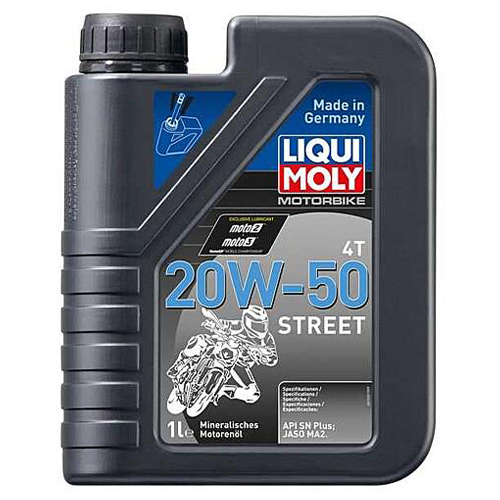 Liqui Moly 20w50 Mineral 4 Stroke Motorbike Engine Oil - 1L