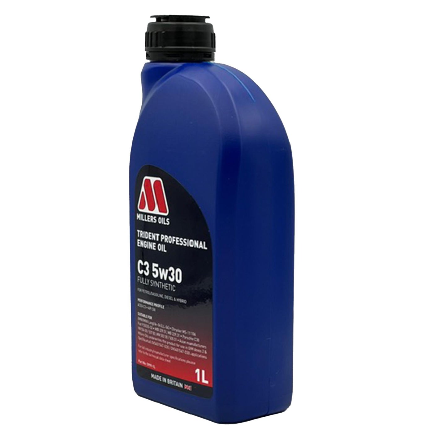 Millers Oils Trident Professional C3 5W-30 5W30 Fully Synth Engine Oil