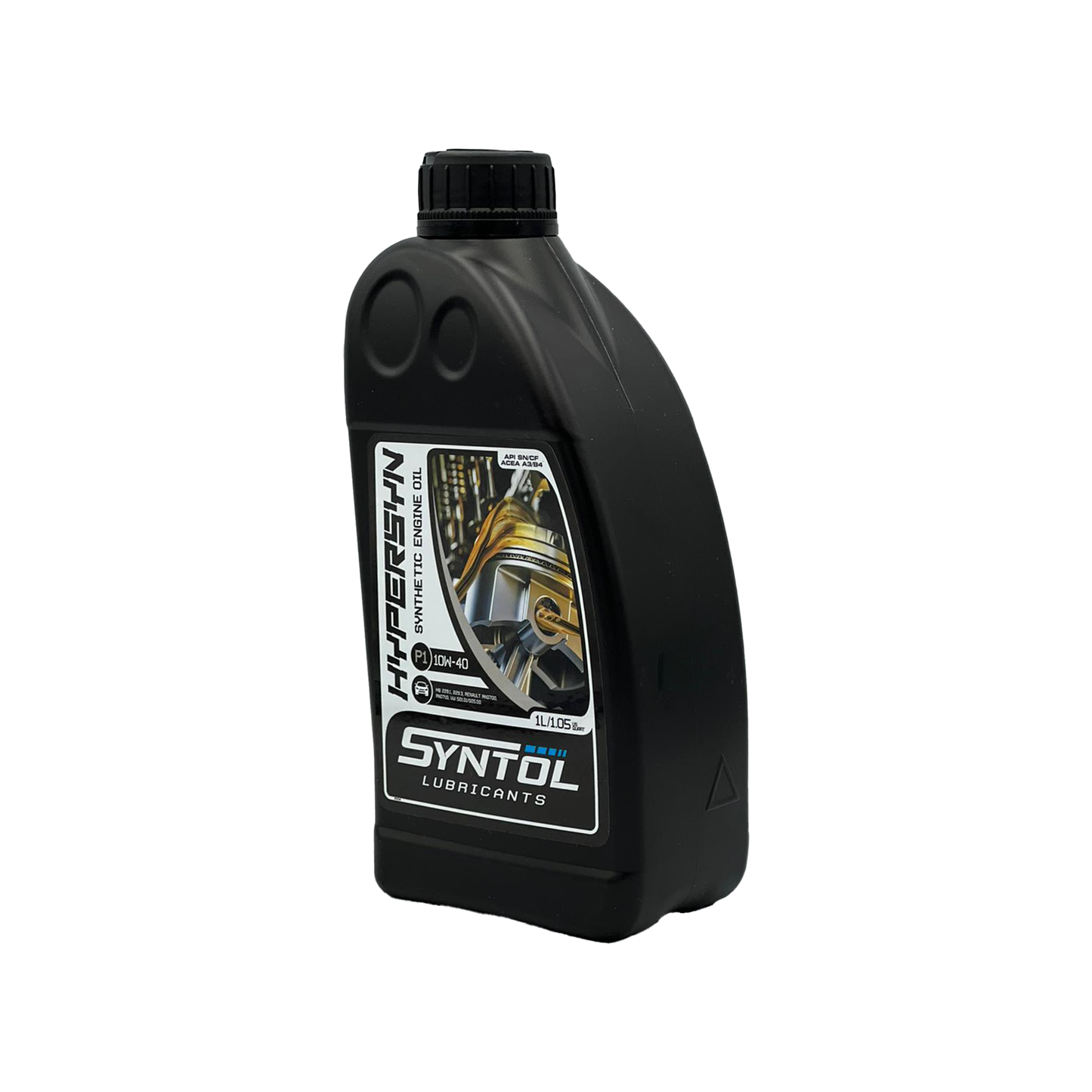 Syntol 10W40 Semi-Synthetic Engine Oil SYNTOL HYPER-SYN P1 API SN CF A3/B3 A3/B4