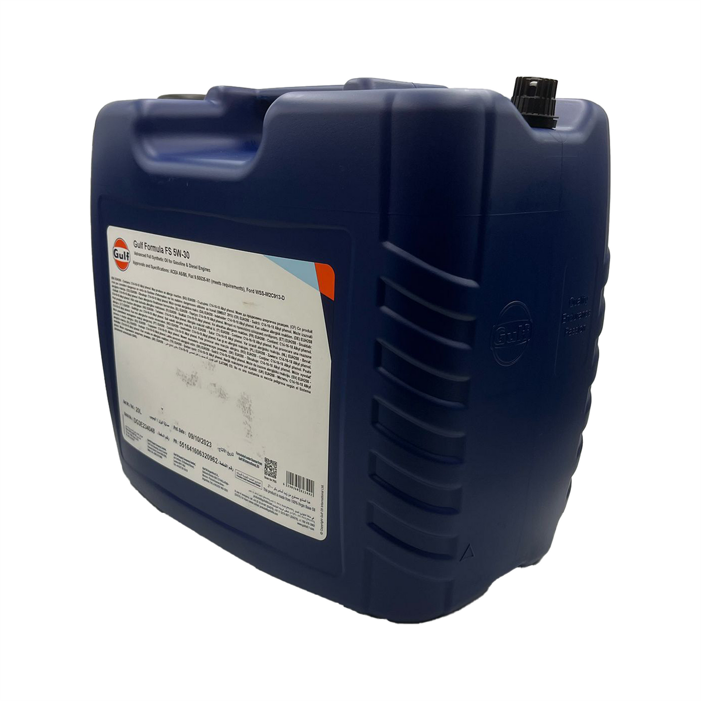 Gulf 5w-30 Fully Synthetic Engine Oil ACEA A5, B5, FIAT 9.55535-N1 20L