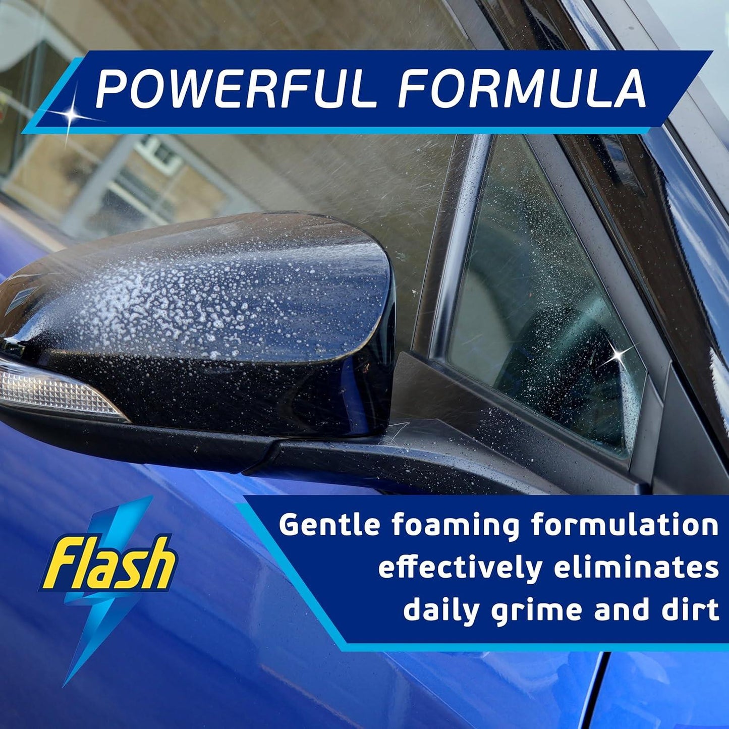 FLASH All-Purpose Exterior Car Cleaner Spray Safe for All Surfaces 500ml