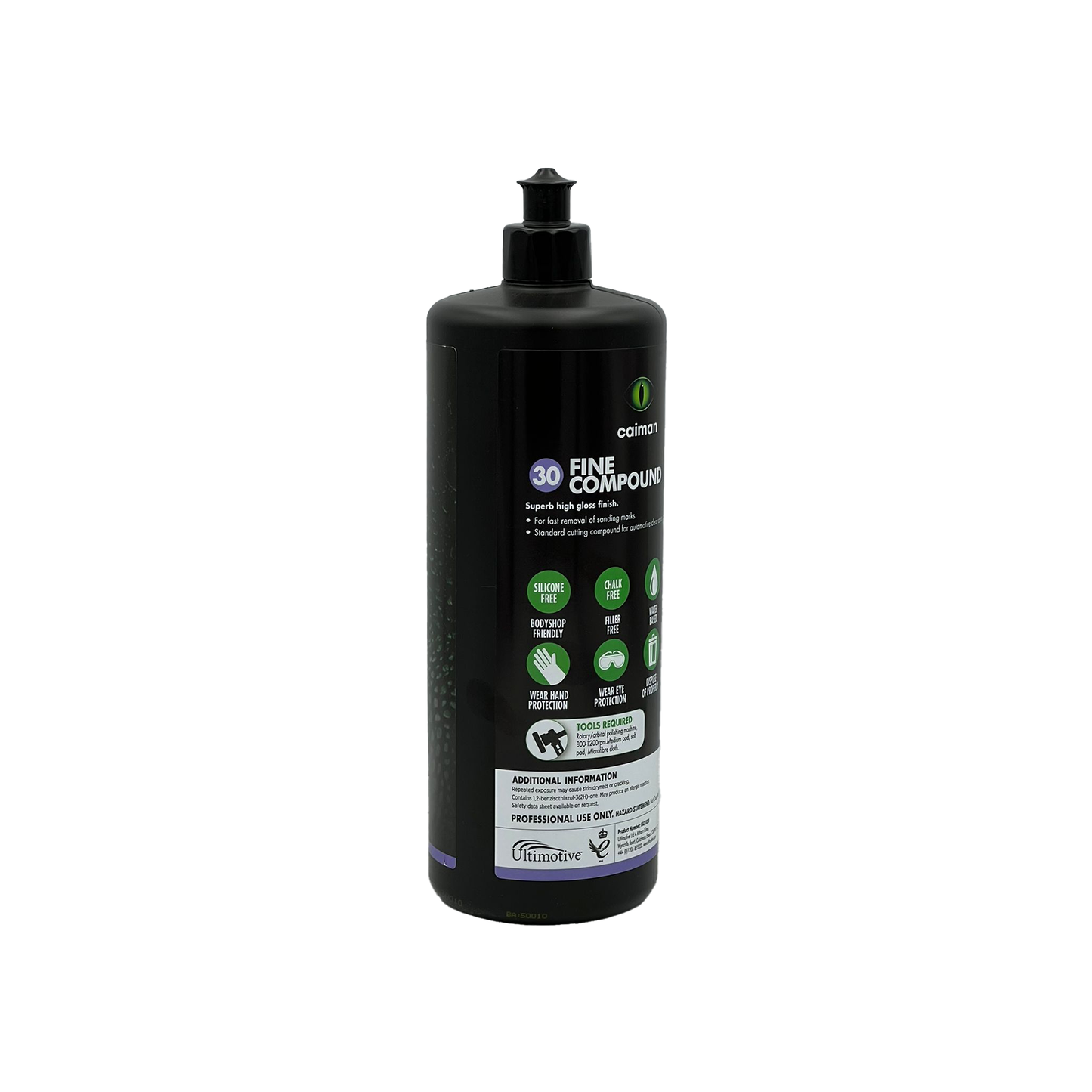 CAIMAN Car Wax Polish Fine Cut Compound P4000 Grit Paint Corrector 1Kg
