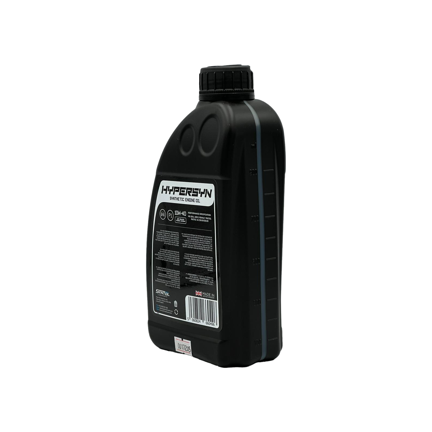 Syntol 10W40 Semi-Synthetic Engine Oil SYNTOL HYPER-SYN P1 API SN CF A3/B3 A3/B4