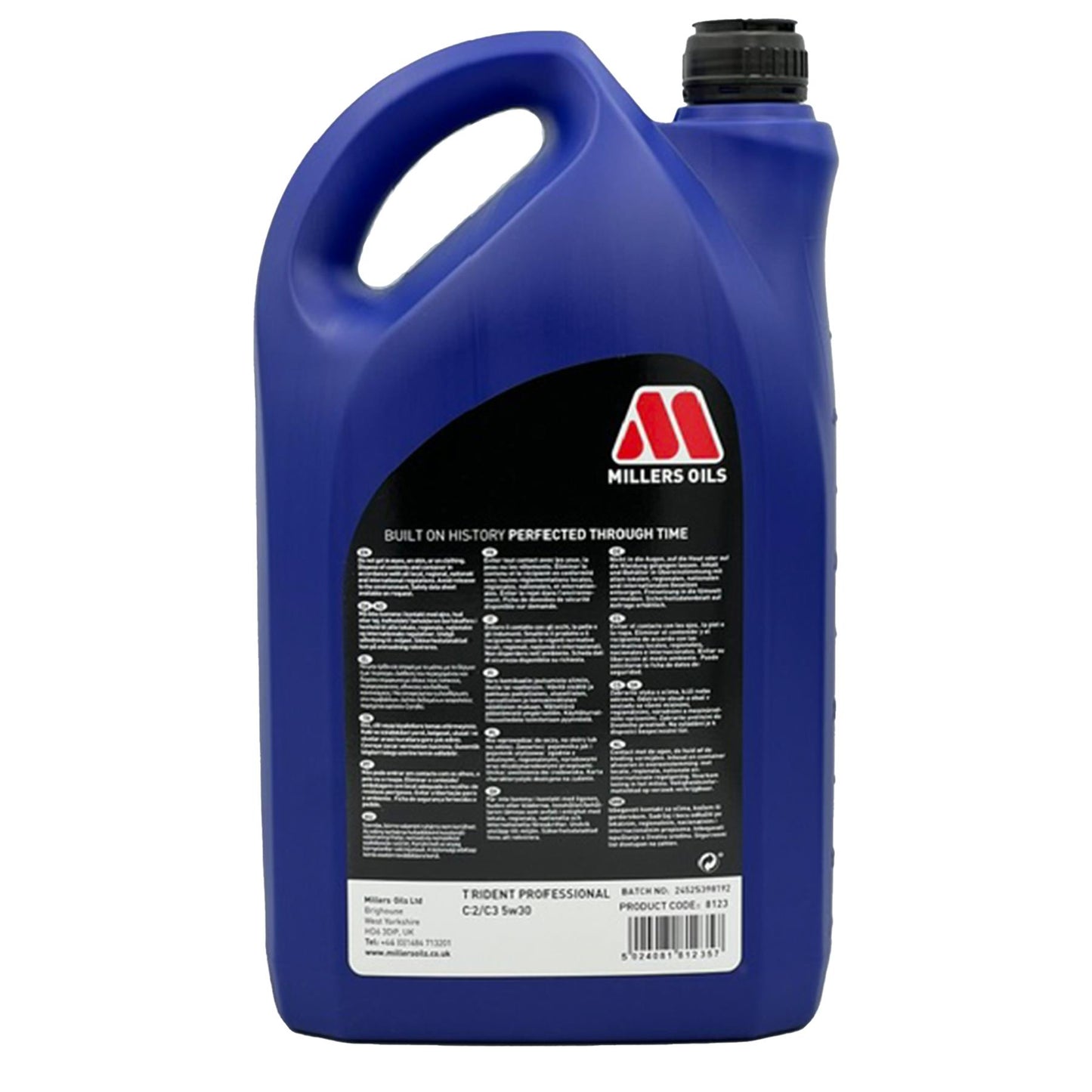 Millers Oils Trident Professional C2/C3 5W-30 5W30 Fully Syn Engine Oil