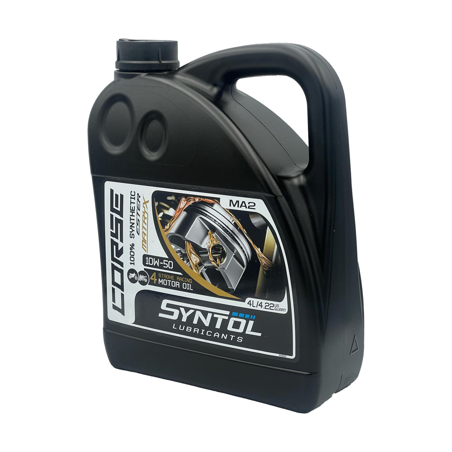 Syntol Corse 4T 10W-50 100% Synthetic Motorcycle Engine Oil 1L