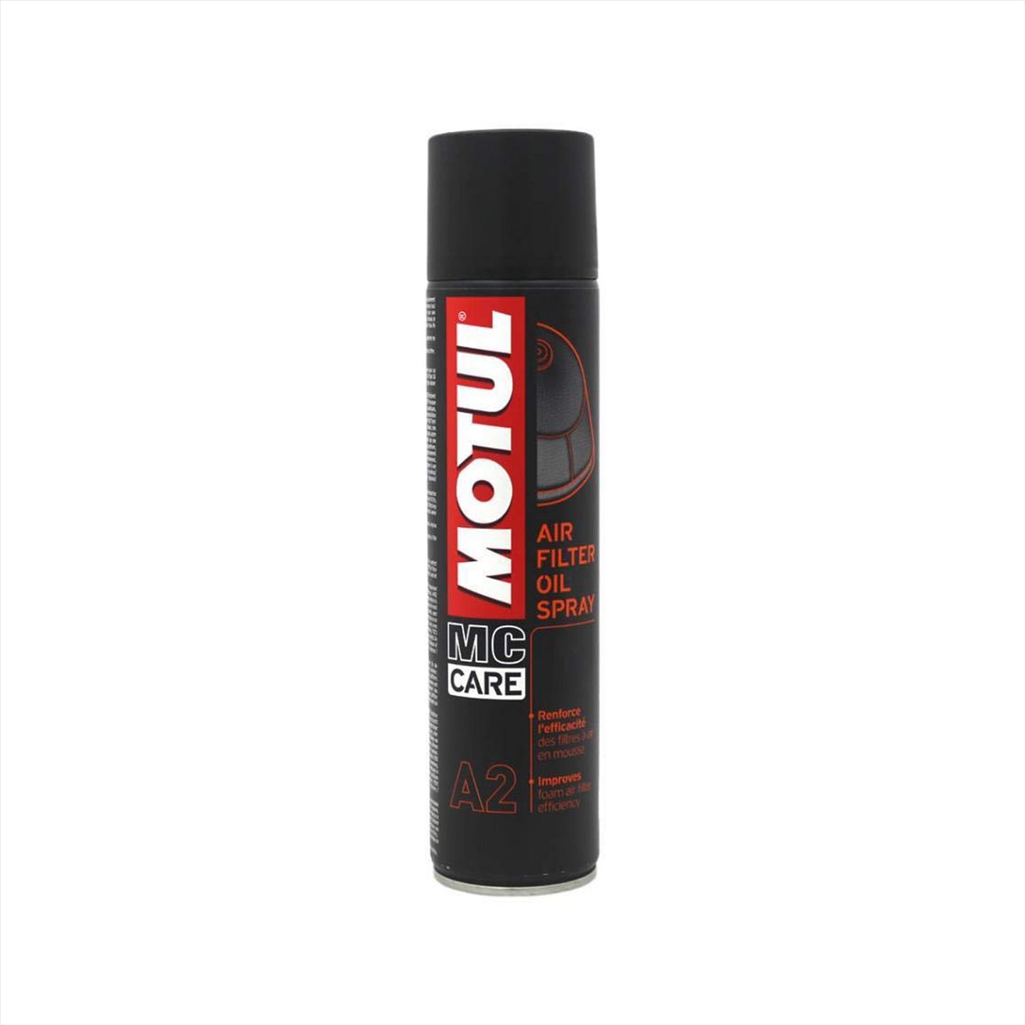 Motul MC Care A2 Air Filter Oil Spray Lubricant For Motorcycles Aerosol 400ml