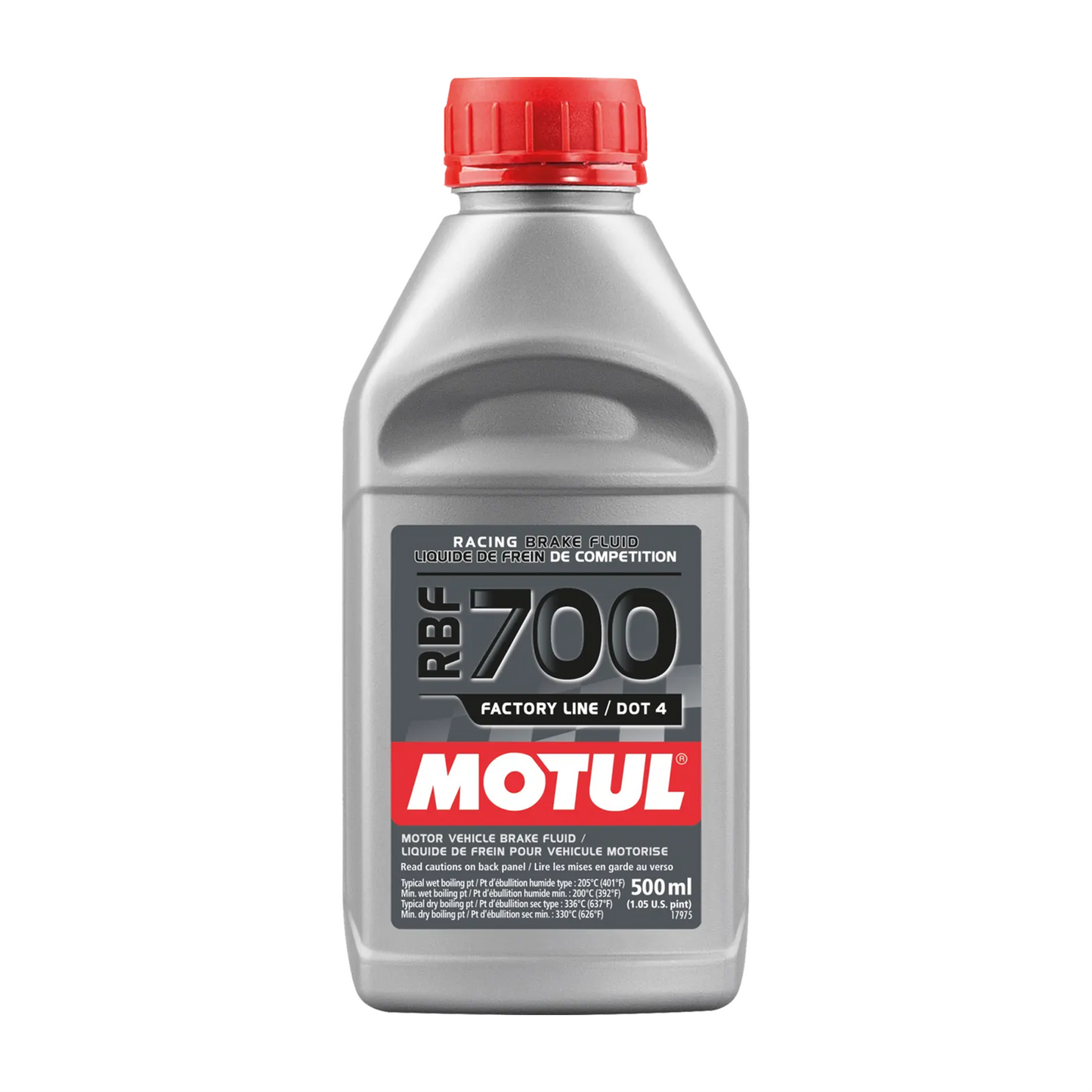 MOTUL RBF 700 DOT 4 Fully Synthetic Racing Brake & Clutch Fluid 1L