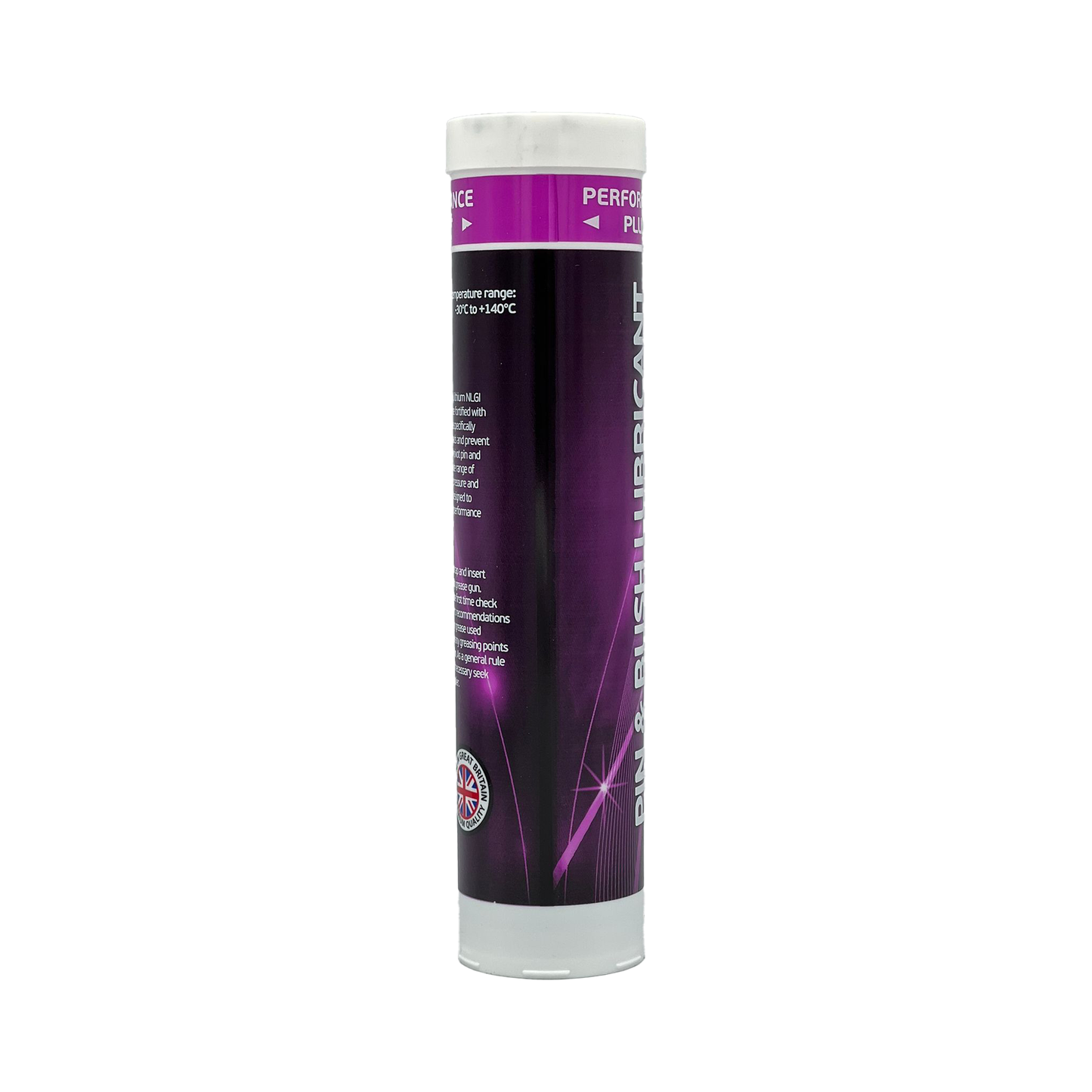 SYNTOL Pin & Bush Grease Cartridge 400g Heavy-Duty Lithium Grease with PTFE, NLGI No.2, -30°C to +140°C