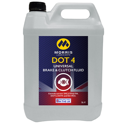 MORRIS DOT 4 Brake & Clutch Fluid DOT4 FMVSS 116 DOT 3 and DOT 4
