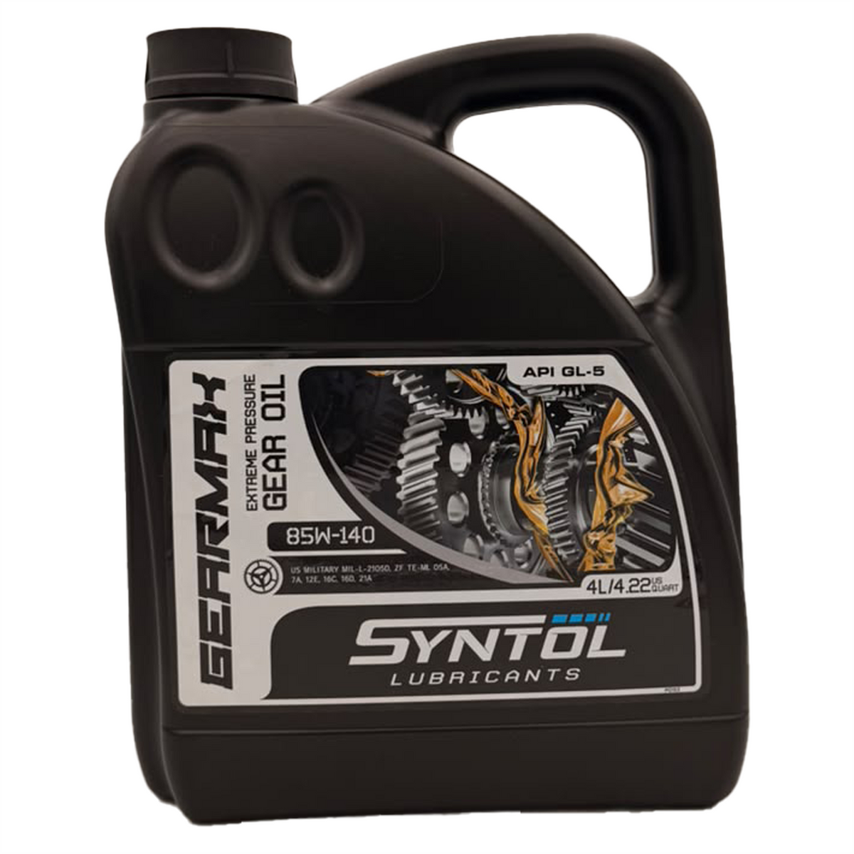 Syntol Gearmax 85W-140 Heavy Duty EP Gear Oil API GL-5 ZF TE-ML 05A