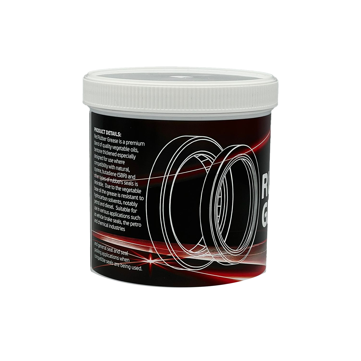 Syntol Red Rubber Grease – Premium Vegetable-Based Grease for Rubber Seal Compatibility 500g