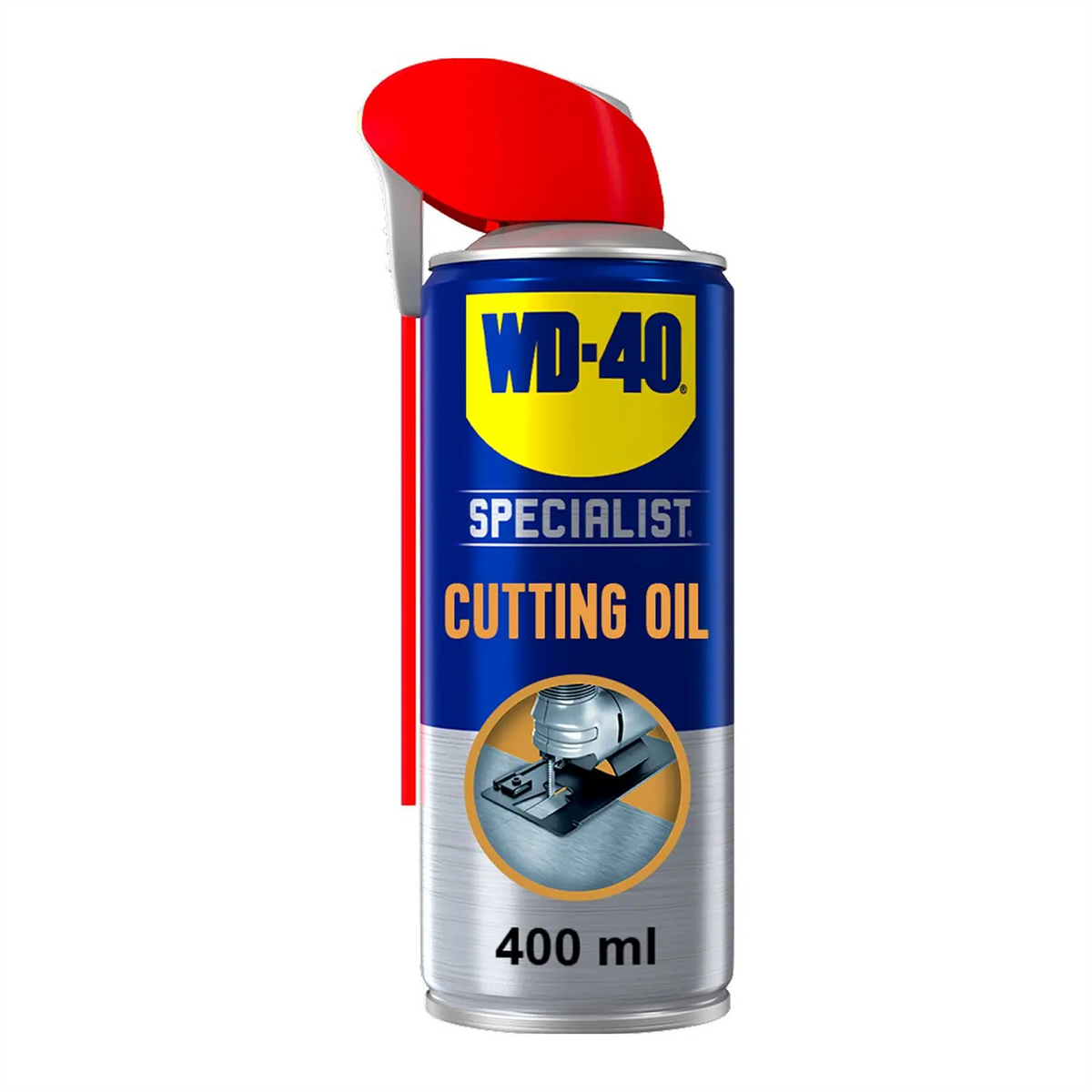 WD-40 Specialist Cutting Oil Smart Straw Drilling Tapping Metal Lube 400ml