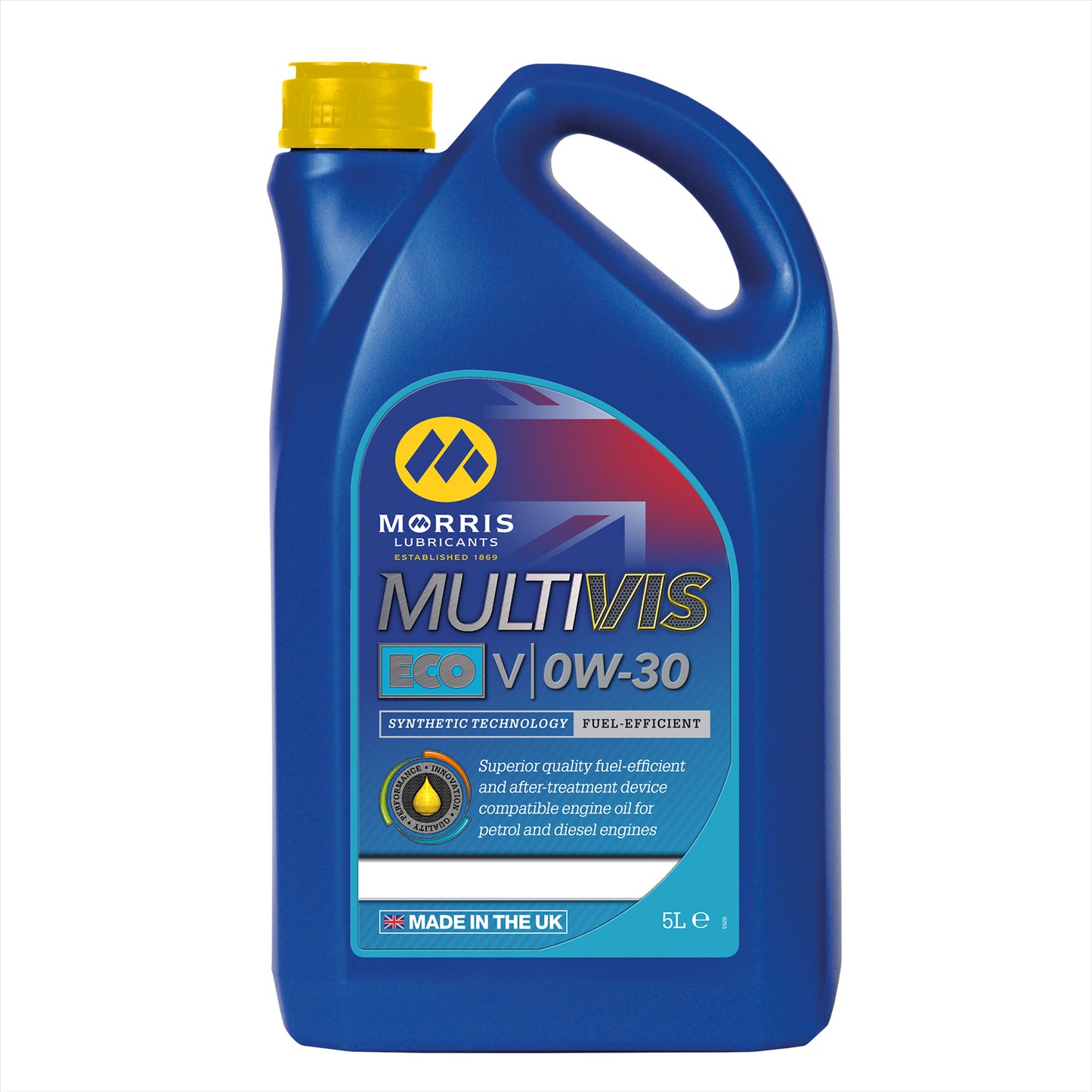 5L MORRIS 0w30 Fully Synthetic Engine Oil ACEA A5 B5 API SL for Volvo 95200377