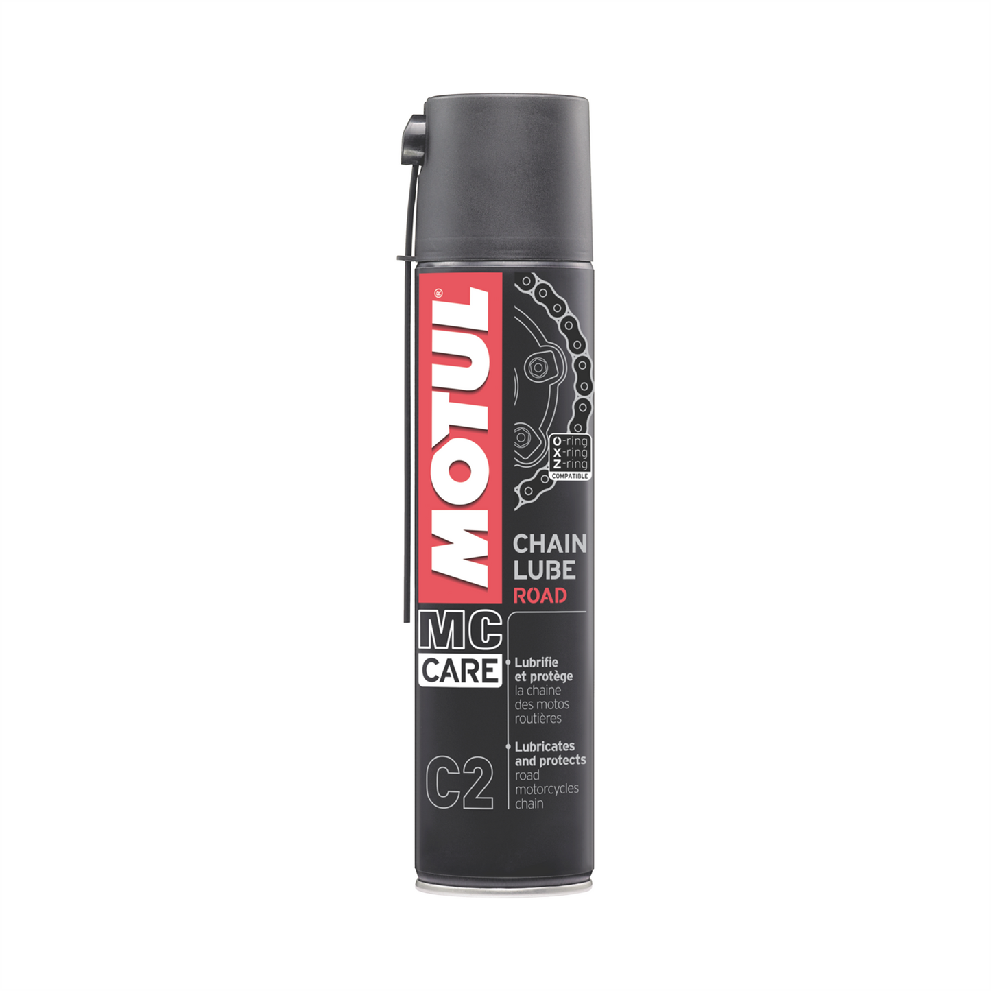 Motul C2 Motorcycle Motorbike Chain Lube Road O X Z Ring Chains 400ml