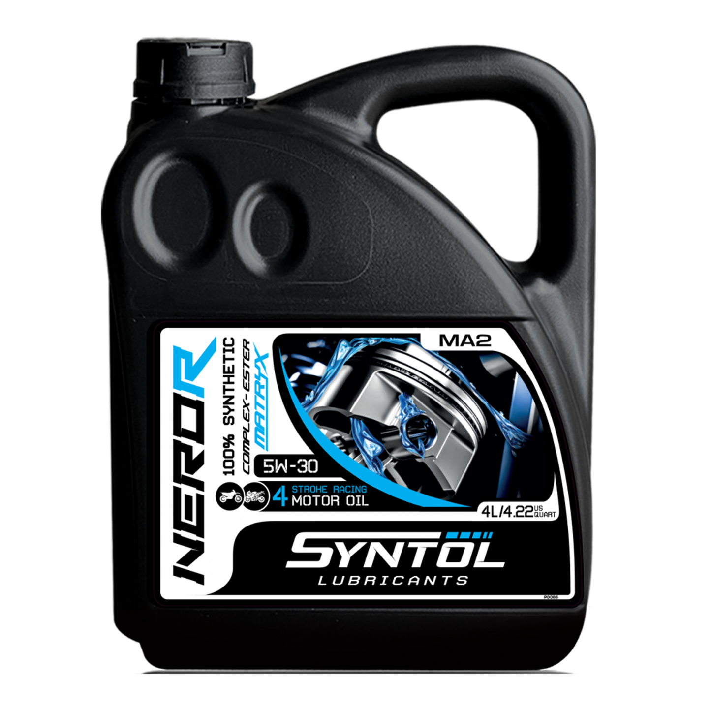 SYNTOL NERO-R 4T 5W-30 Fully Synthetic Racing Motorcycle Engine Oil JASO MA2