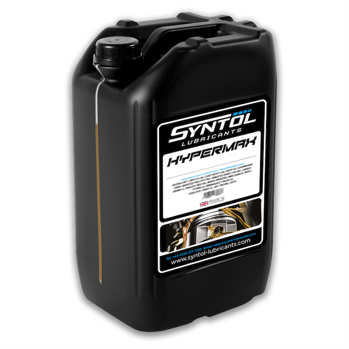Syntol Hypermax T7 15W-40 Heavy Duty Diesel Engine Oil API CI-4 ACEA E7
