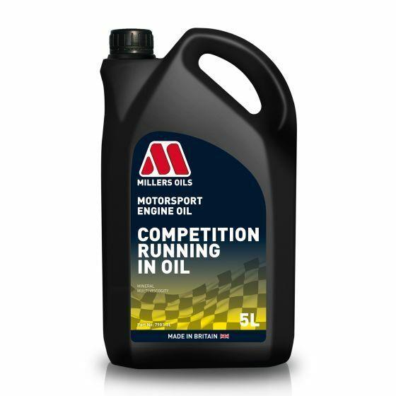 Millers Motorsport Competition Running In Oil Mineral Multi Viscosity Oil