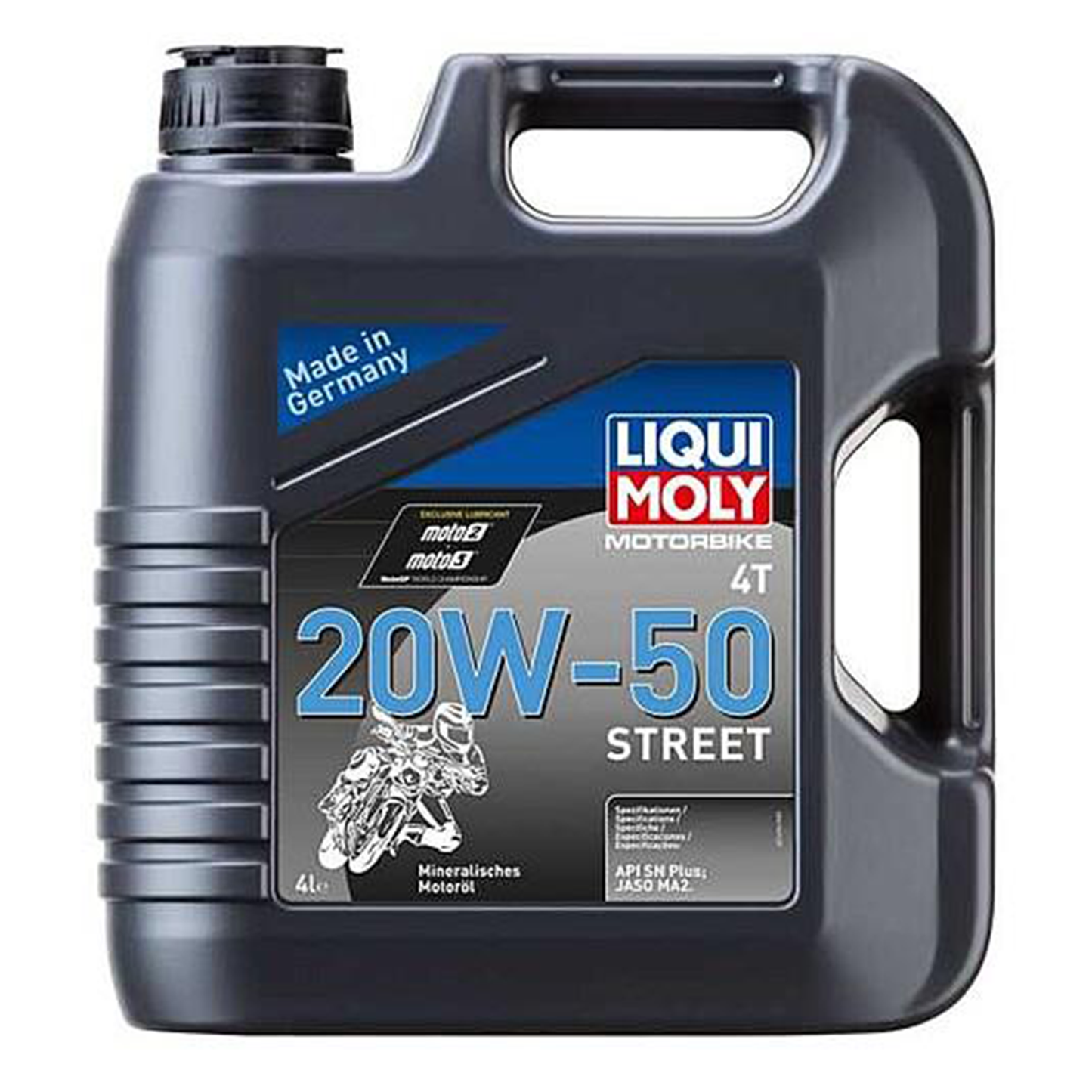 Liqui Moly 20w50 Mineral 4 Stroke Motorbike Engine Oil 4L