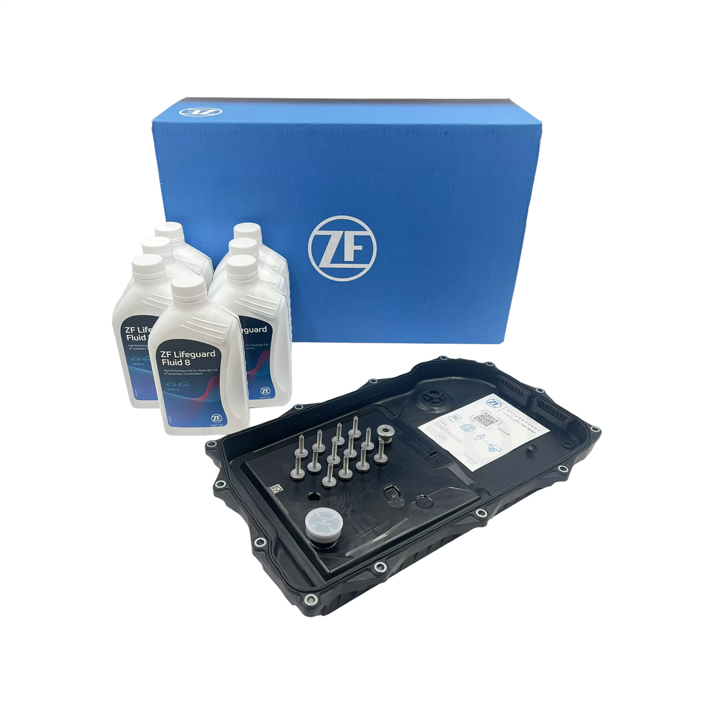 ZF 8HP Bmw 8 Speed Transmission Gearbox Sump Pan Filter Kit Inc Oil Genuine
