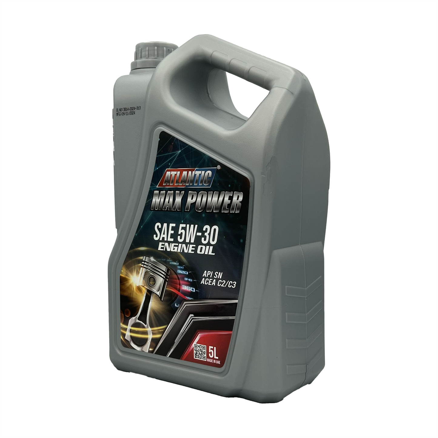 Atlantic 5w30 Fully Synthetic Engine Oil API SN Acea C3 MB 229.31/229.51 LL-04 Dexos 2