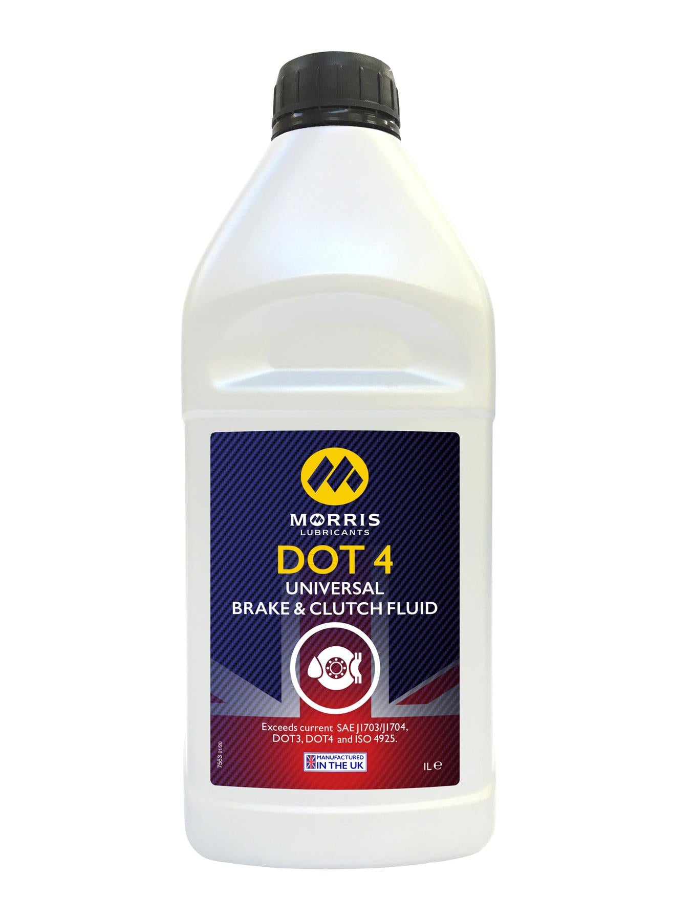 MORRIS DOT 4 Brake & Clutch Fluid DOT4 FMVSS 116 DOT 3 and DOT 4