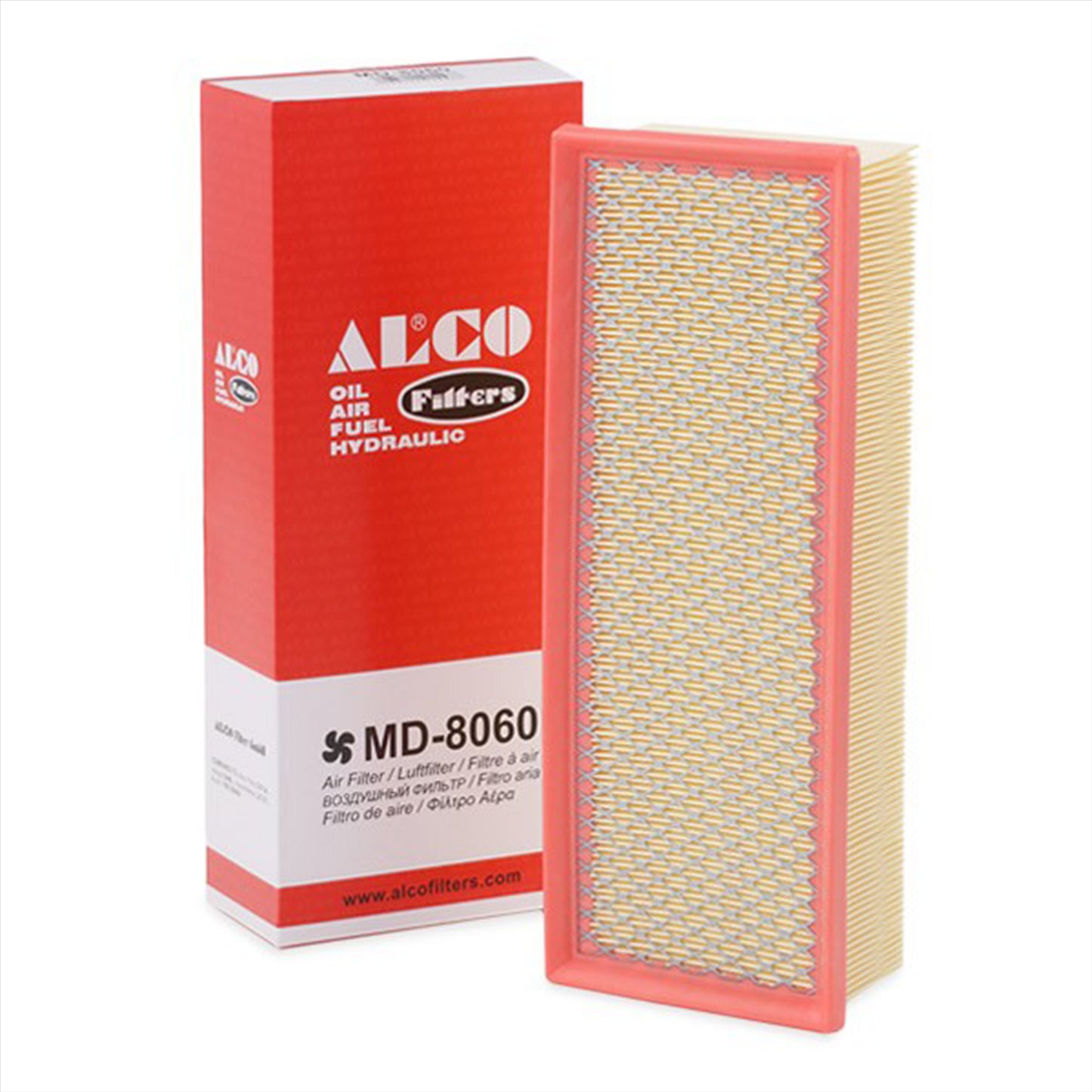 Air Filter Alco For Audi A3 Q3 Seat Alhambra Altea Skoda Octavia Yeti Vw Caddy