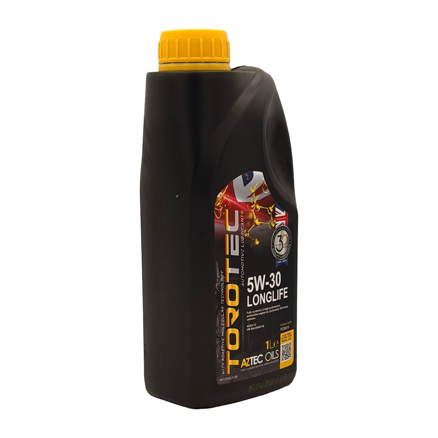 Aztec 5W30 Fully Synthetic Engine Oil LongLife ACEA C3 API SN/CF LL-04