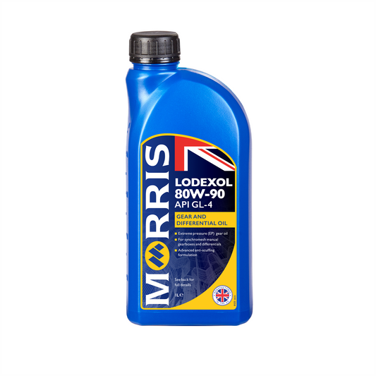 Morris Lodexol 80W-90 Mineral Gear Oil API GL-4 MAN 341 E-1 Z-2 MB 235.1 1L