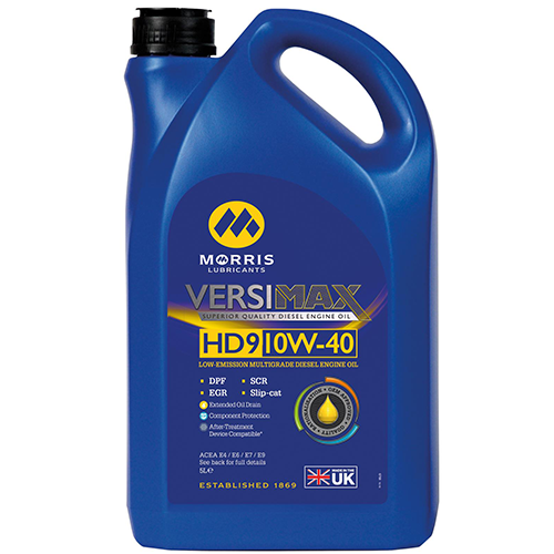MORRIS 10w40 Fully Synthetic Heavy Duty Engine Oil  ACEA E6/E9 Volvo VDS-4.5