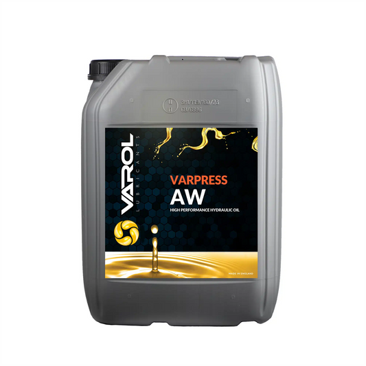 Varol Hydraulic Oil ISO 32 AW High Performance DIN 51524 Denison HF 20L