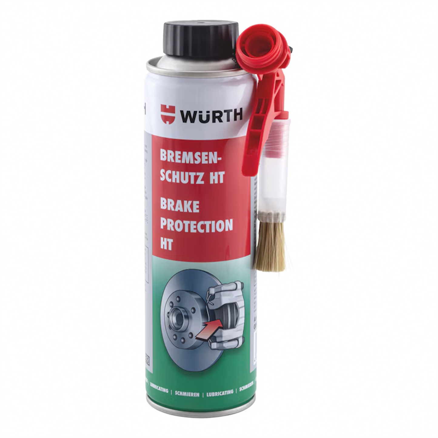 Wurth HT Ceramic Brake Protection 200ml  Sensor Safe, Heat-Resistant