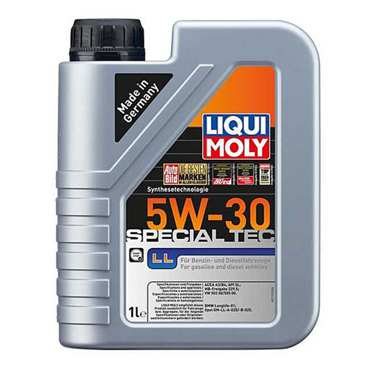 LIQUI MOLY SPECIAL TEC LL 5W-30 Semi-Synthetic Engine Oil ACEA A3/B4 API SL