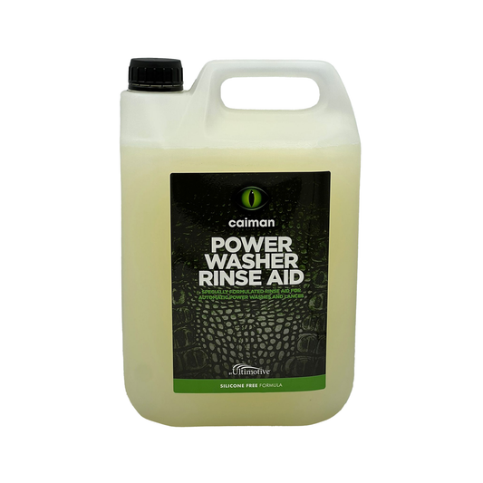 Caiman Power Washer Rinse Aid Fast Drying & High Gloss Finish 5L