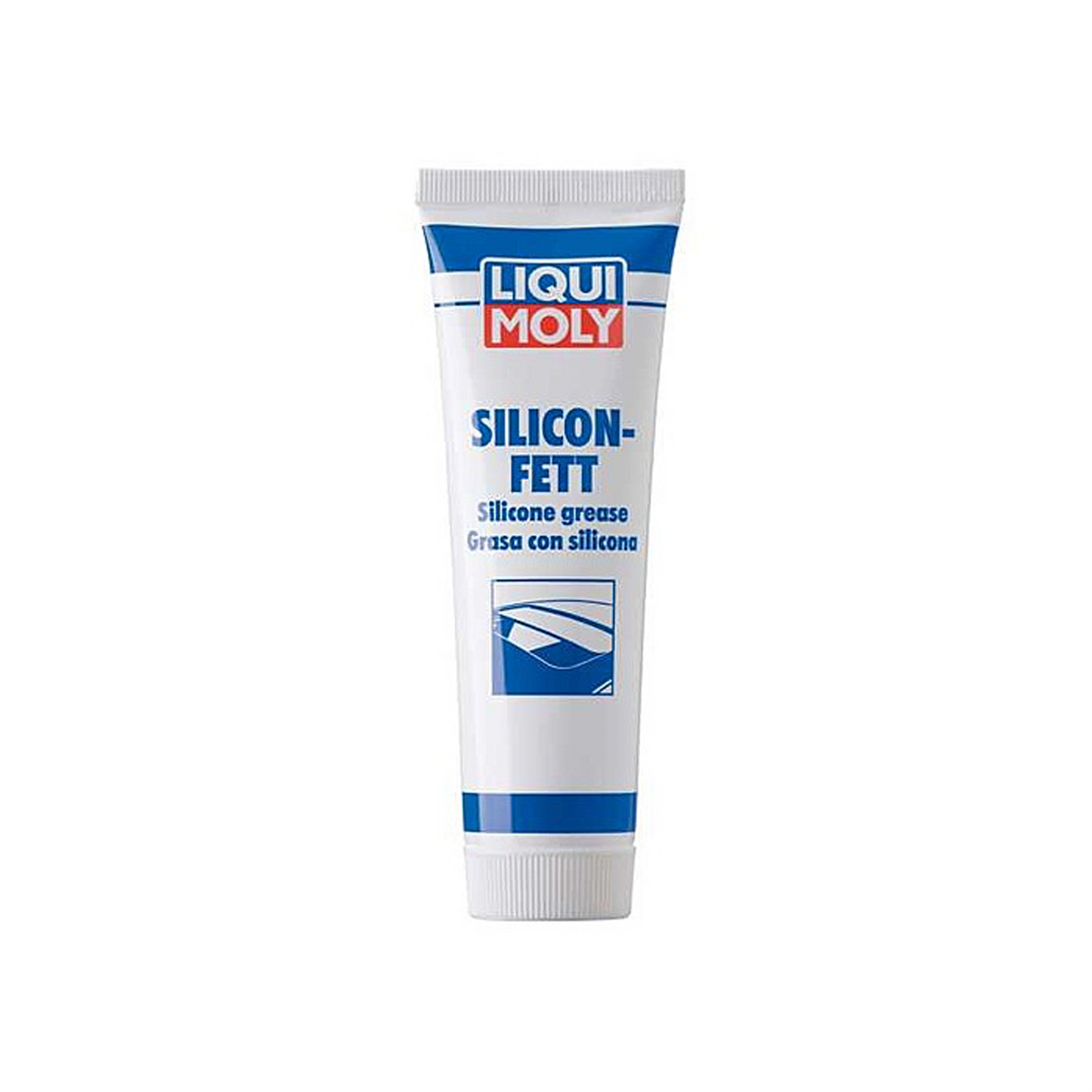 Liqui Moly Transparent Silicone Grease Clear Lube High Lubrication 100g