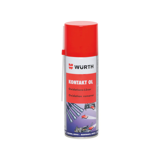 Wurth Contact Spray Oxidation Solvent Electrical Contact Cleaner 200ml