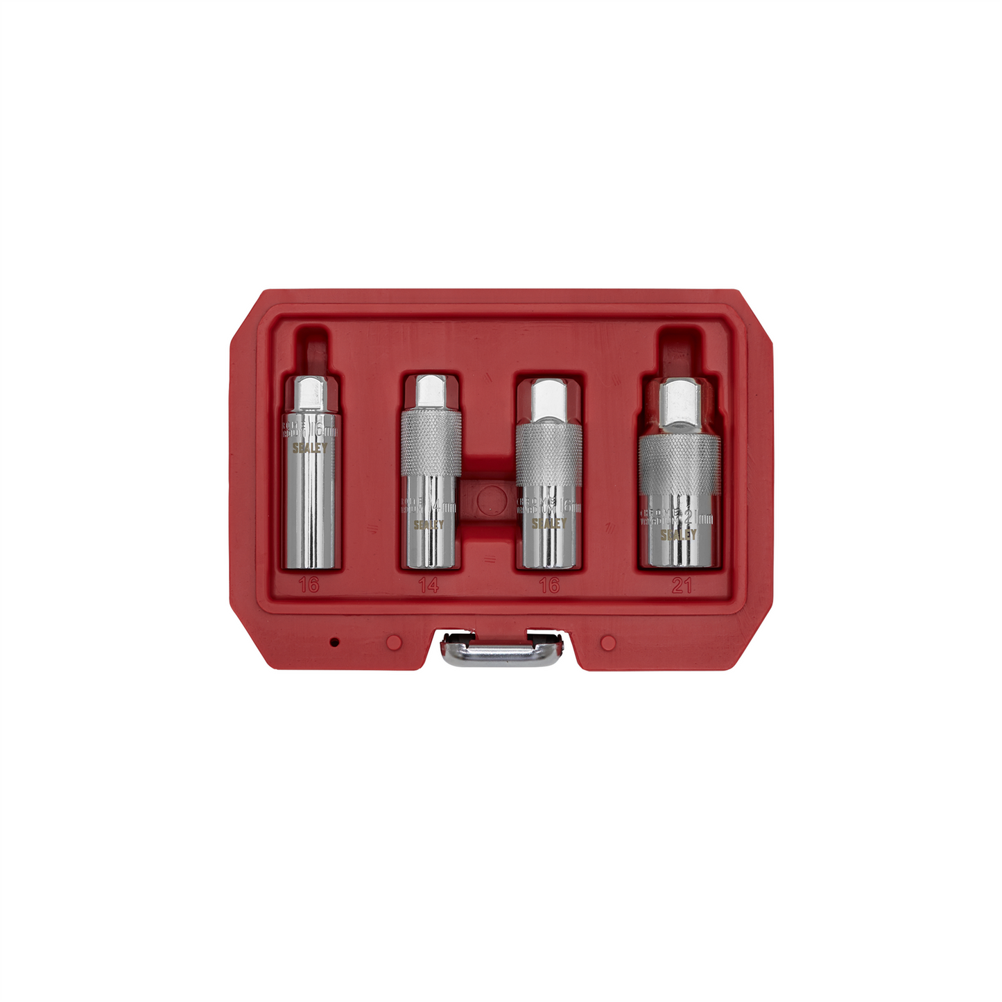 Sealey Spark Plug Socket Set 4 Piece 3/8" AK6556 Square Drive Spark Plug Socket