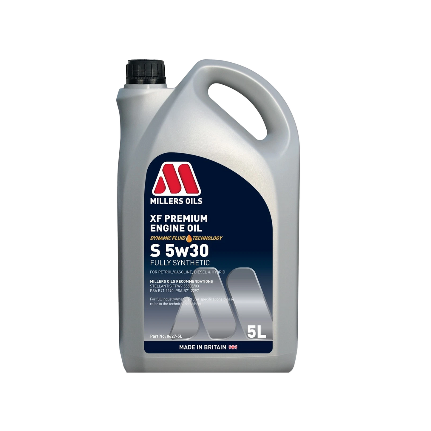Millers 5W-30 Fully Synthetic Engine Oil XF Premium S 5w30  FPW9.55535/03