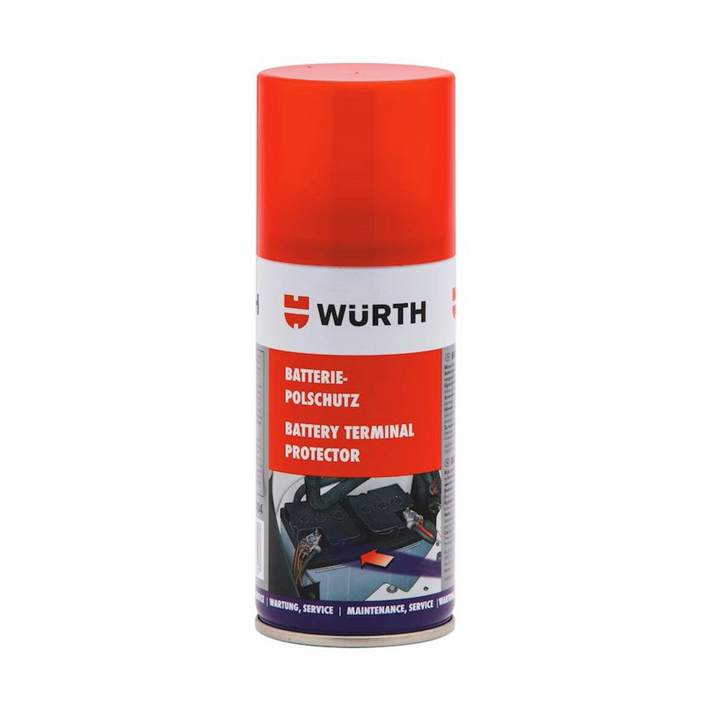 Wurth Battery Terminal Protector Spray Corrosion Protection Blue 150ml