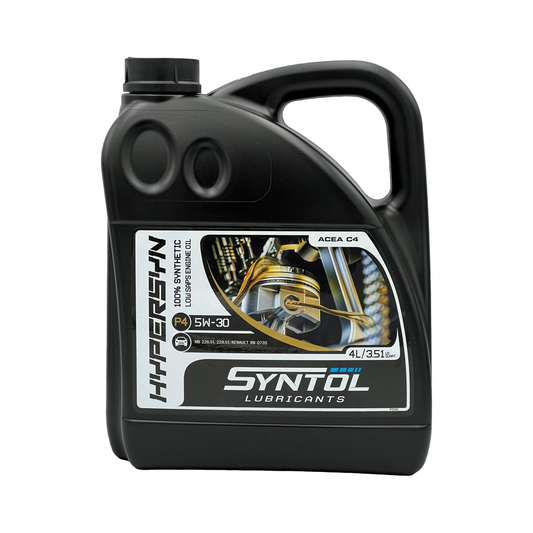 Syntol 5W-30 Fully Synthetic Low SAPS Engine Oil ACEA C4 RN0720 MB 229.51