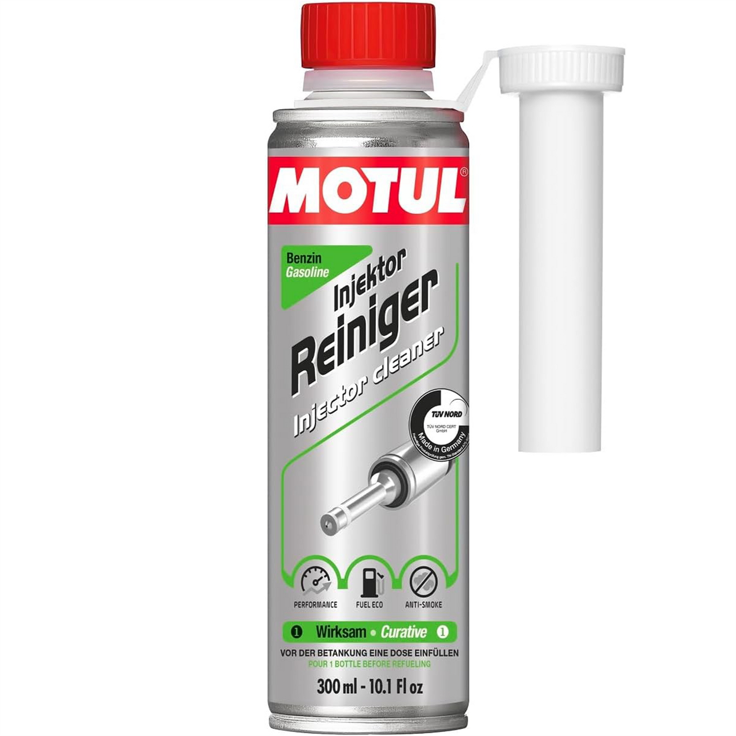 MOTUL Emission Reduction Kit Petrol Injector & Catalytic Converter Cleaner 600ml