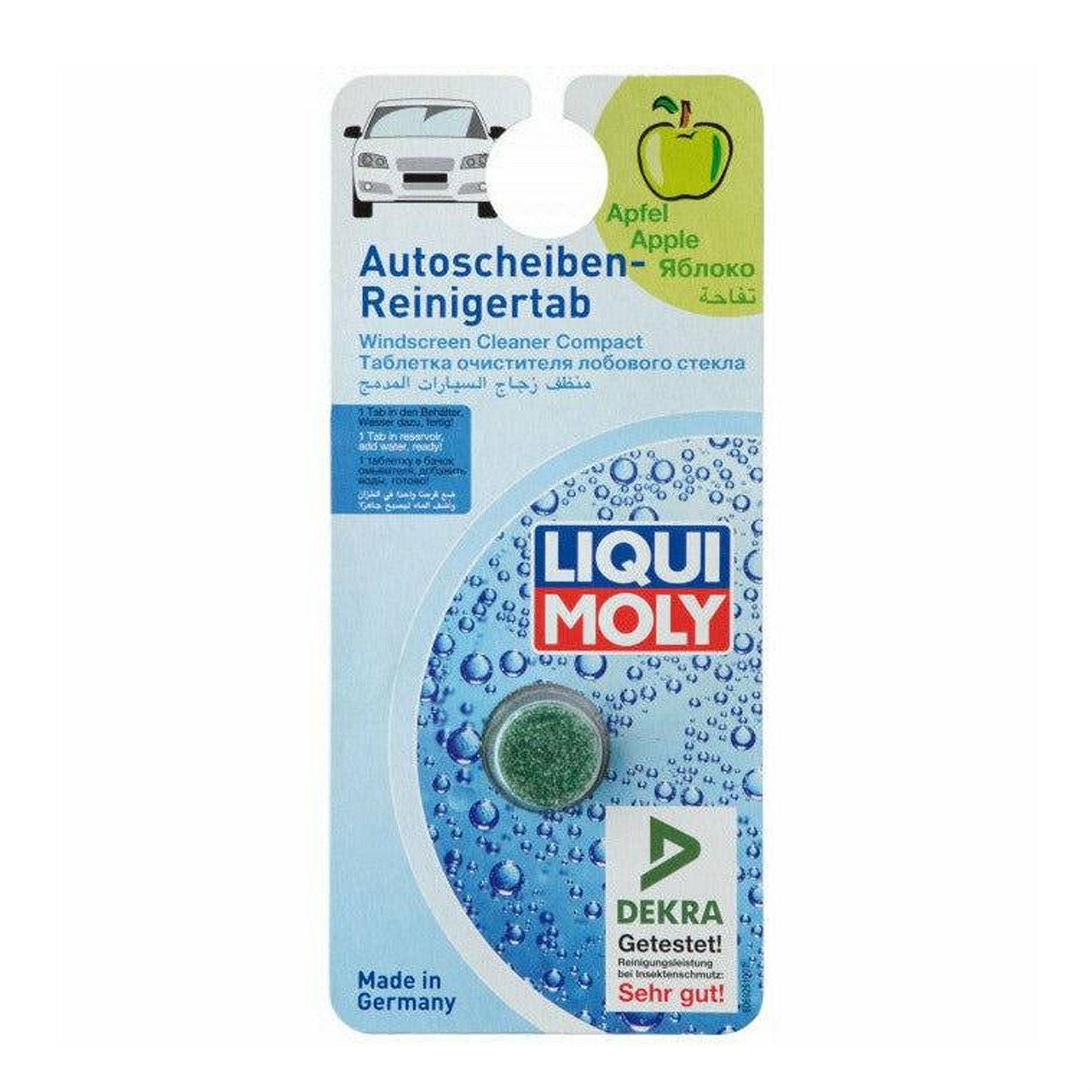 Liqui Moly Windscreen Washer Cleaner Tablets Apple Scent 1-4L  Screenwash