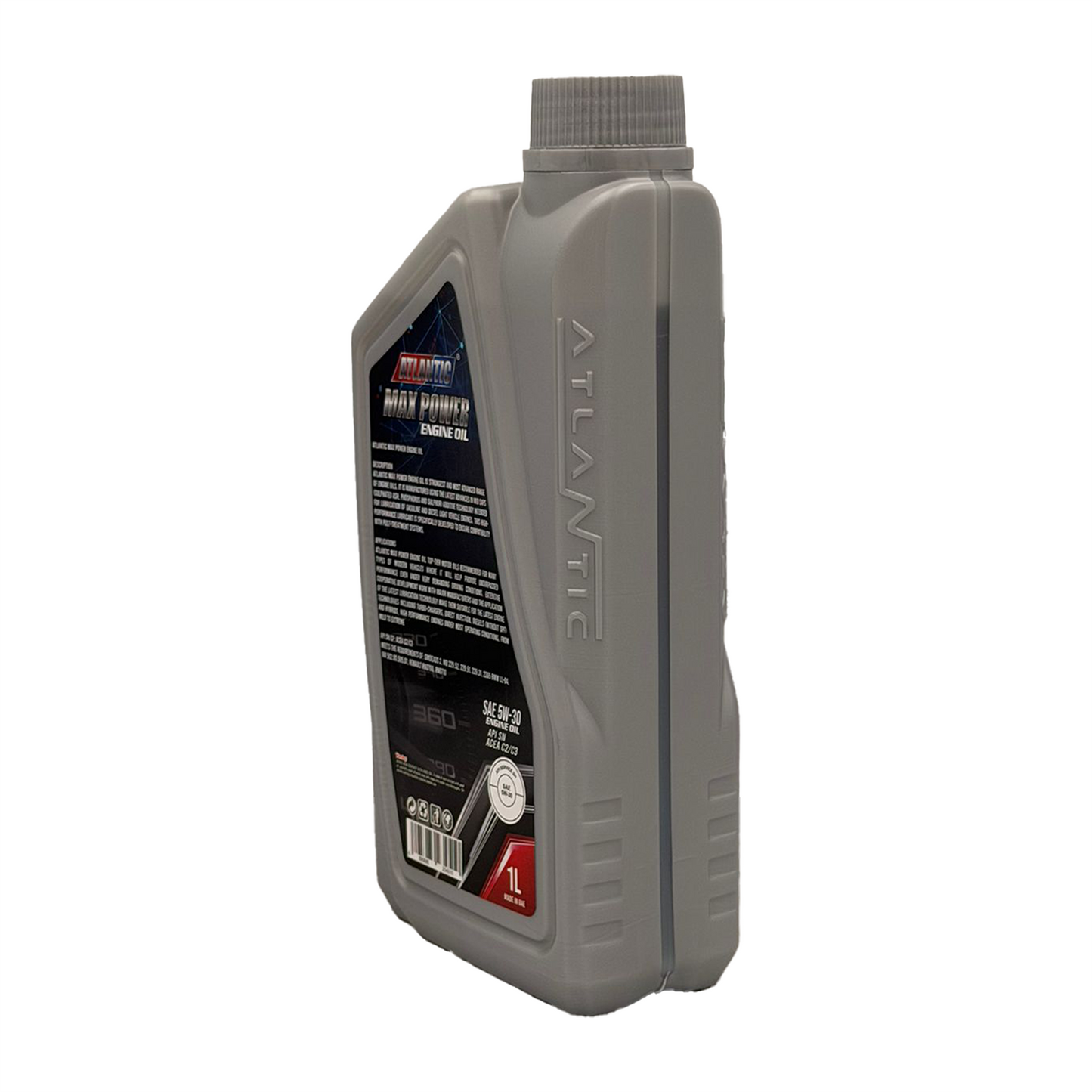 Atlantic 5w30 Fully Synthetic Engine Oil API SN Acea C3 MB 229.31/229.51 LL-04 Dexos 2
